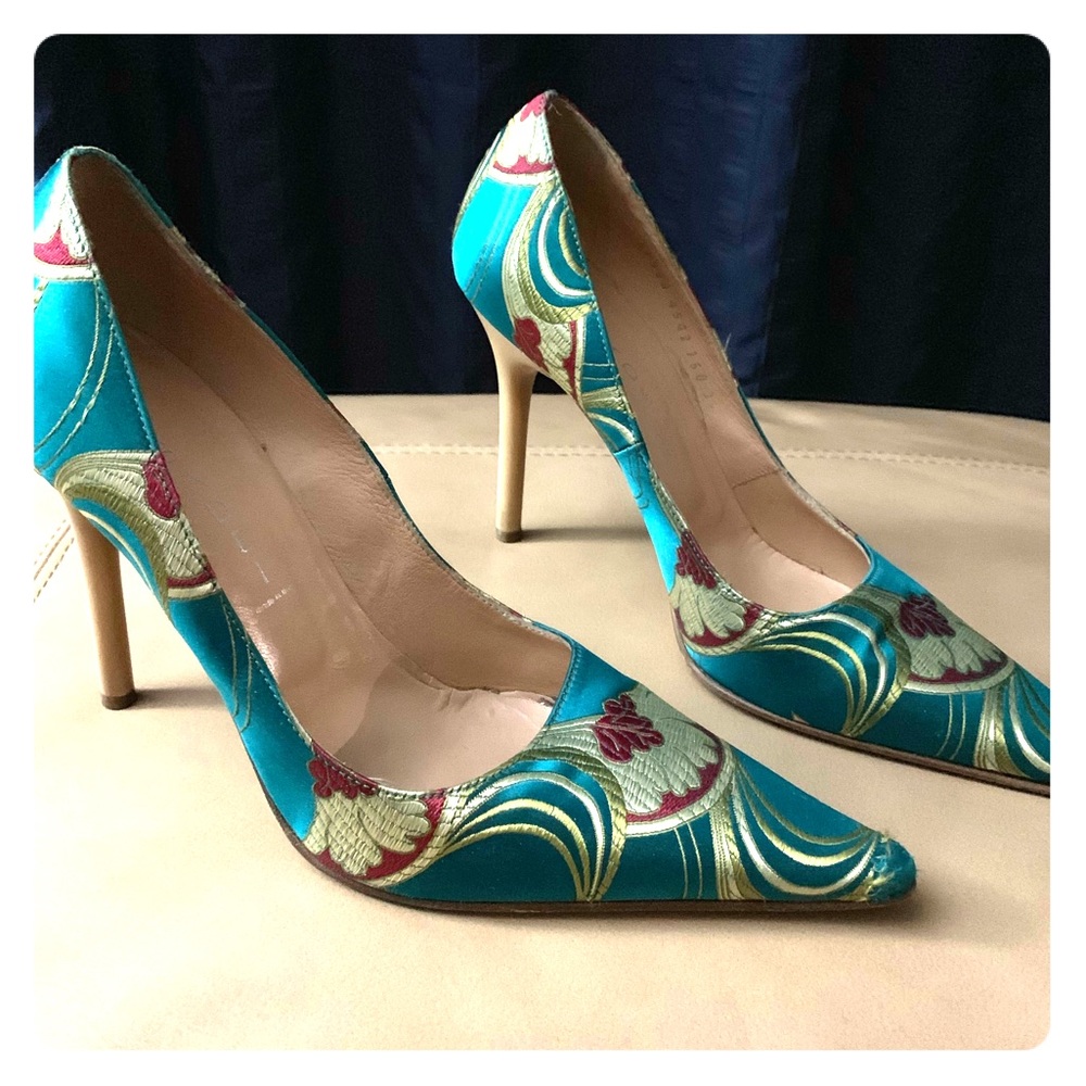 Casaadei Green Pumps
